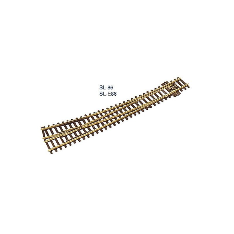 Peco SL-86 -  SCAMBIO CURVO DESTRO INSULFROG - H0