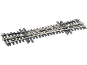 Peco SL-E1490 - SCAMBIO INGLESE DOPPIO 10° ELECTOFROG - H0