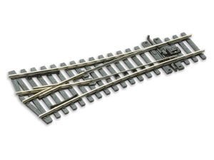 Peco SL-E197 - SCAMBIO A Y CORTO 24° ELECTOFROG - L. 147,5 mm - H0