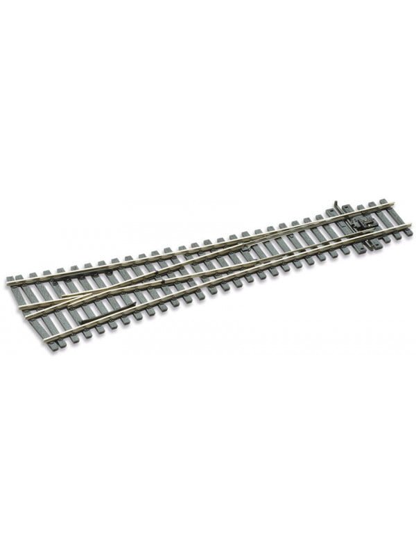 Peco SL-E198 - SCAMBO A Y LUNGO 12° ELECTOFROG - 220 mm - H0