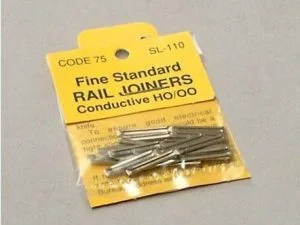 SL110 Peco SL-110 - Giunzioni in metallo per binari 24 pz per codice 70, 75 e 83- H0
