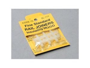 Peco SL-111 - Giunzioni isolanti in plastica trasparente per codice 70, 75 e 83 - H0