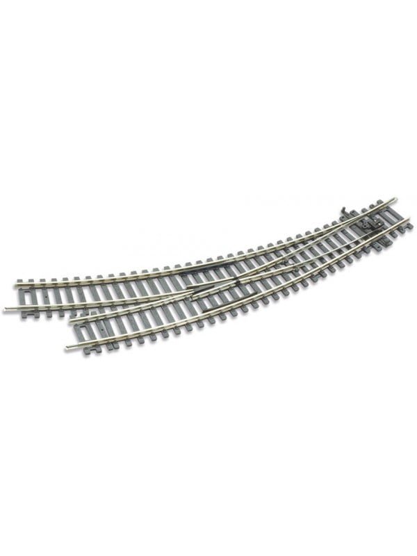 Peco ST-244 - Scambio in curva destro angolo: 11.25° - H0