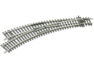 Peco ST-245 - Scambio in curva sinistro angolo 11.25° - H0