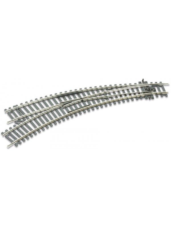 Peco ST-245 - Scambio in curva sinistro angolo 11.25° - H0