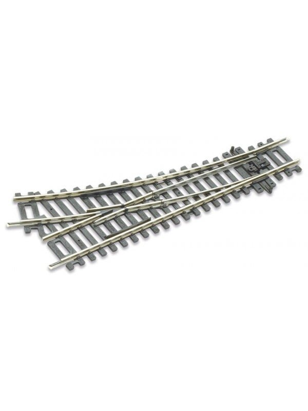 Peco ST-240 - Scambio manuale destro 22.5°- r. 438 mm - H0