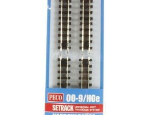 Peco ST-401 - Binario diritto L. 87 mm (pz 8) - H0