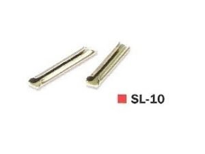Peco SL-10 - Giunzioni in metallo per binari Setrack e Streamline, 24 pz, per codice 100 - H0