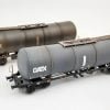 2TIG96210013.1/2 - Set 2 cisterne Zacns 88 GATX - sporcato - H0