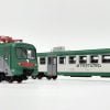OS.KAR 2082 - Elettromotrice Trenord ALe 582 039 + Carrozza intermedia Le 562 012, livrea Trenord - H0