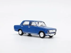 Brekina 22414 - Fiat 124 blu - H0