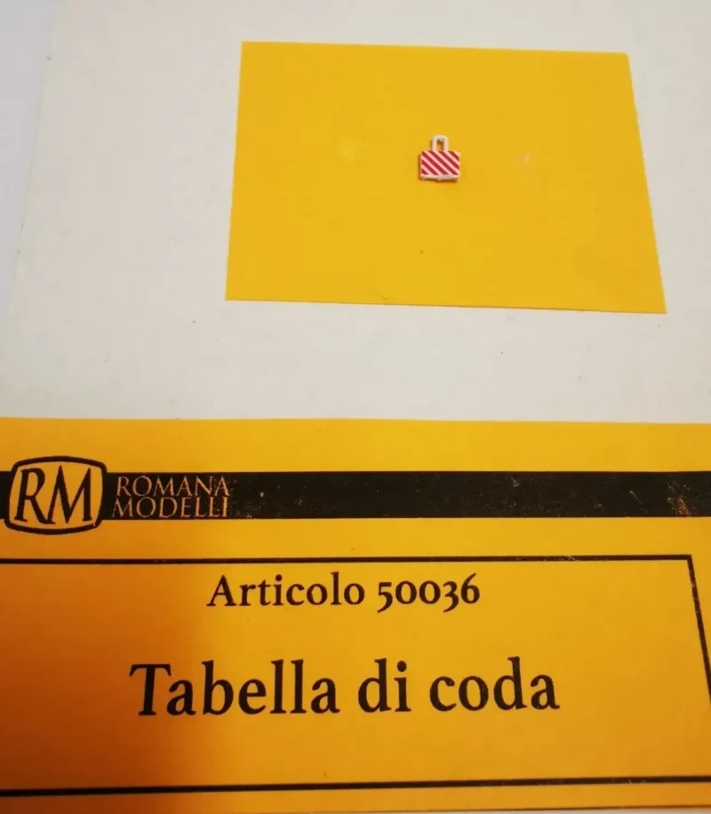 Romana Modelli 50036 – Tabella coda - H0