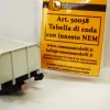 Romana Modelli 50038 – Tabella di coda con innesto NEM - H0
