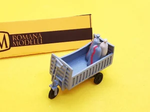 Romana Modelli 50124 – Carretto Postale a 3 Ruote - H0