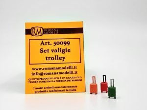 Romana Modelli 50099 – Set Valigie Trolley - H0