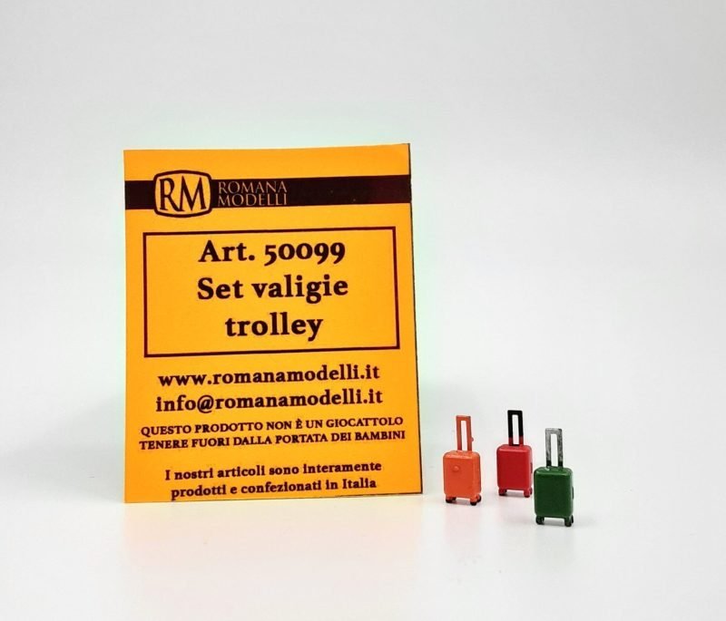 Romana Modelli 50099 – Set Valigie Trolley - H0