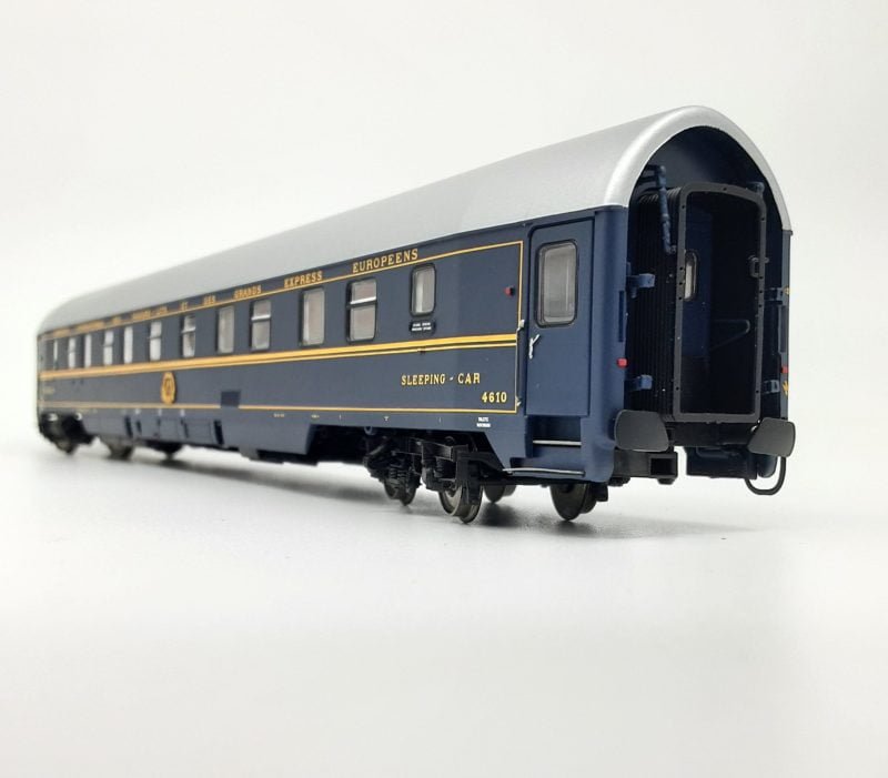 ACME 51007 - Carrozza letti UHansa 4612 livrea CIWL immatricolazione DB - H0