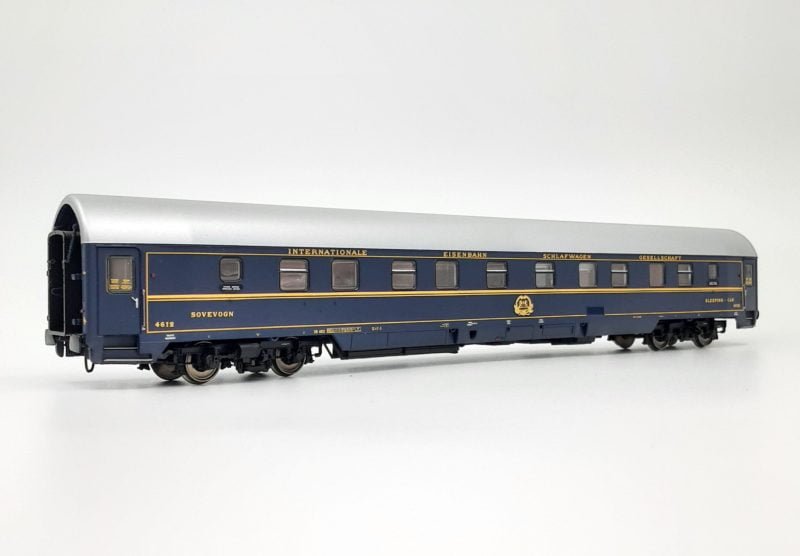 ACME 51004 - Carrozza letti UHansa 4610 livrea CIWL immatricolazione DSB - H0
