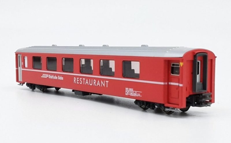PI.R.A.T.A. PI9200 - Carrozza ristorante RhB, tipo EW II WR3822 - scala N