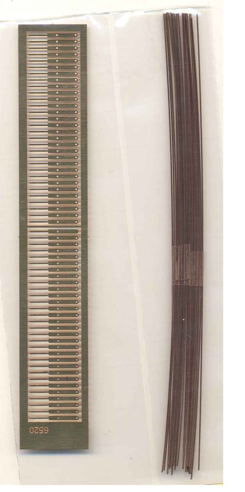 Heki 6520 - Parapetto in metallo da 200 mm - H0