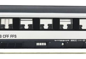 Roco 74282.B - Carrozza viaggiatori Eurocity, 2' cl., nuovo numero di servizio, tipo Bpm, SBB - H0