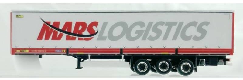 Herpa PI.R.A.T.A. PIHR953566 - MARS Logistics Semirimorchio livrea attuale - H0