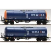 IGRA 96210012 - Set 2 cisterne Zacns 88' Wascosa + JET-A1 - H0