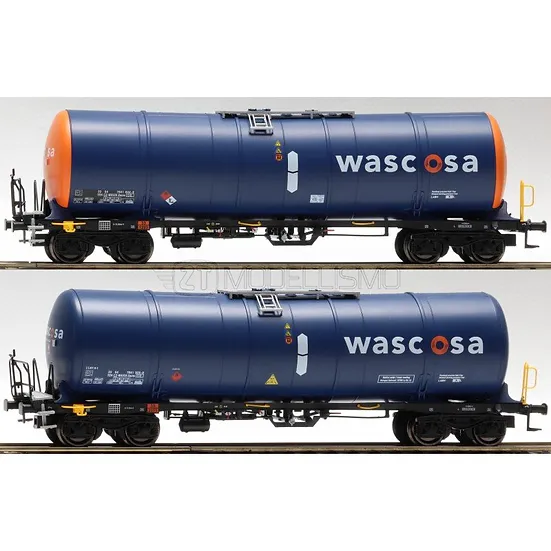 IGRA 96210012 - Set 2 cisterne Zacns 88' Wascosa + JET-A1 - H0