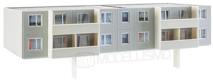 Faller 130802 - Casa prefabbricata a 2 piani - H0