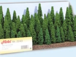 HEKI 2243 - Confezioni di 40 pini, altezza 5-12 cm - H0