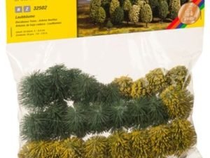 Noch 32502- Alberi decidui, 25 pezzi, altezza 4 - 6,5 cm - N - Z