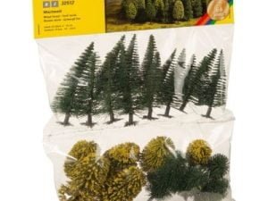 Noch 32512 - Alberi bosco misto, 25 pezzi, alti 4 - 10 cm - N - Z