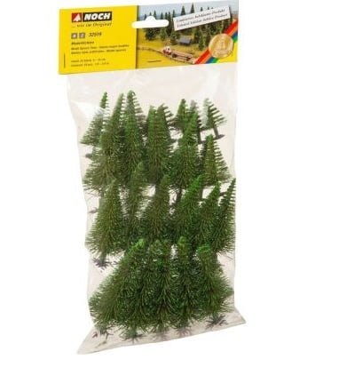 Noch 32519 - Abeti, 25 pezzi, alti 4 - 10 cm - N - Z