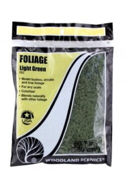 Woodland scenics F51 - Fogliame, verde chiaro