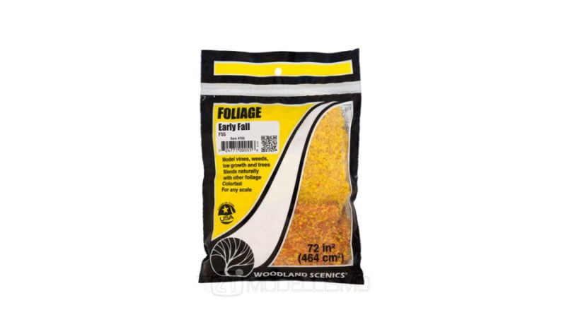 Woodland scenics F55 - Fogliame autunnale, giallo