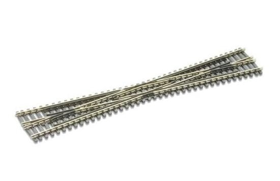 Peco SL-394 - Incrocio lungo 8° lungo 187mm - Scala N