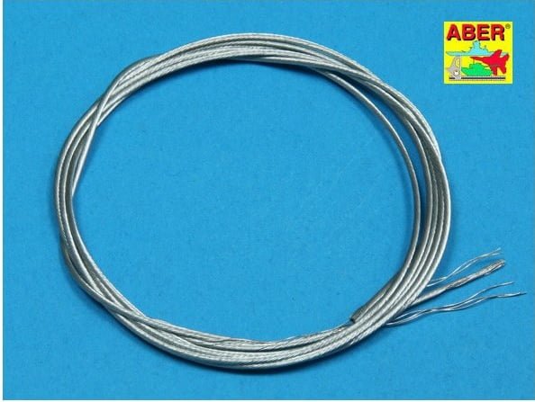 Aber TCS 10 - Cavi di traino in acciaio inossidabile, 1,0mm, 1 m - H0