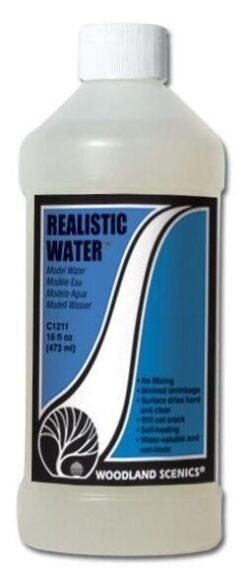 Woodland scenics C1211 - 'Realistic Water', prodotto per formare l'acqua