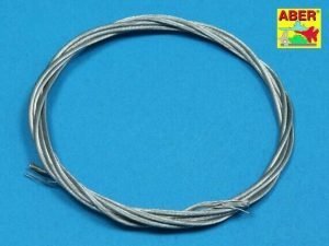 Aber TCS 13 - Cavi di traino in acciaio inossidabile, 1,3mm, 1 m - H0