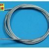 Aber TCS 15 - Cavi di traino in acciaio inossidabile, 1,5mm, 1 m - H0