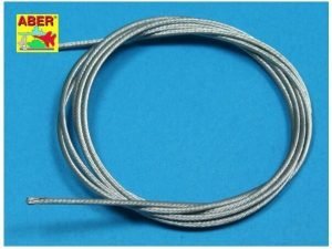 Aber TCS 15 - Cavi di traino in acciaio inossidabile, 1,5mm, 1 m - H0