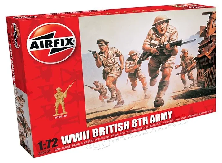 Airfix A00709 - WWII British 8TH army - 1:72