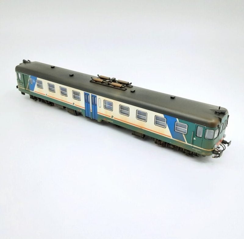 2T2765 - ALn 668.1615 FS in livrea XMPR DCC Sound, sporcata - H0