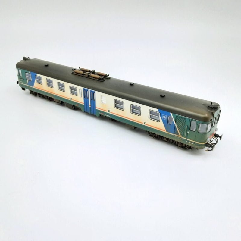 2T2765 - ALn 668.1615 FS in livrea XMPR DCC Sound, sporcata - H0
