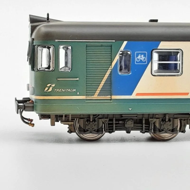 2T2765 - ALn 668.1615 FS in livrea XMPR DCC Sound, sporcata - H0