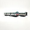 Arnold HN2551 - Set di 2 automotrici ALn 668.1067+ ALn668.1074,in livrea d'origine  con vetri curvi, FS - N