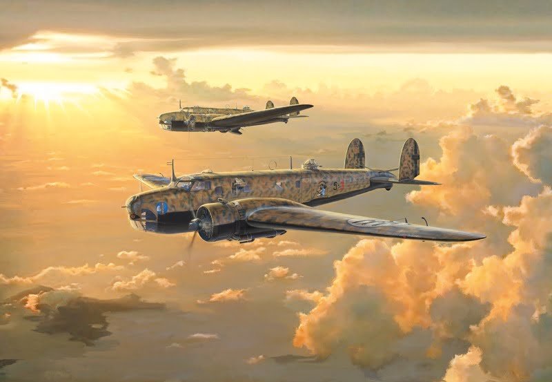 Italeri 1447 - FIAT BR.20 "Cicogna" Battle of Britain - 1:72