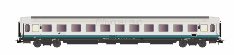 Rivarossi HR4286 - Set 2 carrozze passeggeri UIC-Z1 ristrutturate, livrea XMPR, FS - H0