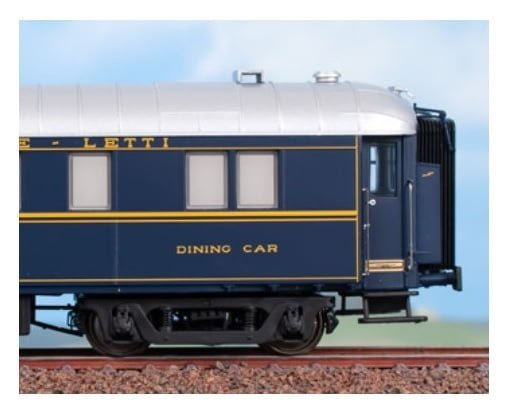 ACME 51071 - Carrozza ristorante CIWL Pistoiesi tipo 1925R, costruzione Reggiane, parco FS - H0