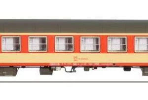 Jägerndorfer 90003_1 - Carrozza passeggeri di 2°cl. UIC-X, ÖBB, livrea Jaffa - H0